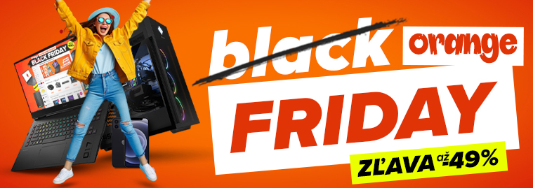 Orange black friday - zľavy až 49%