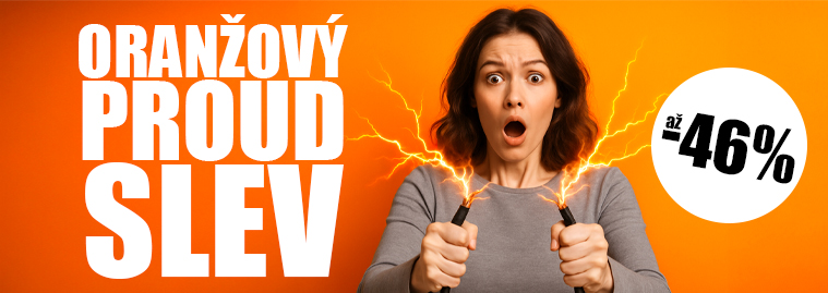 Oranžový proud slev