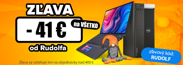 Rudolfova sleva 41 €